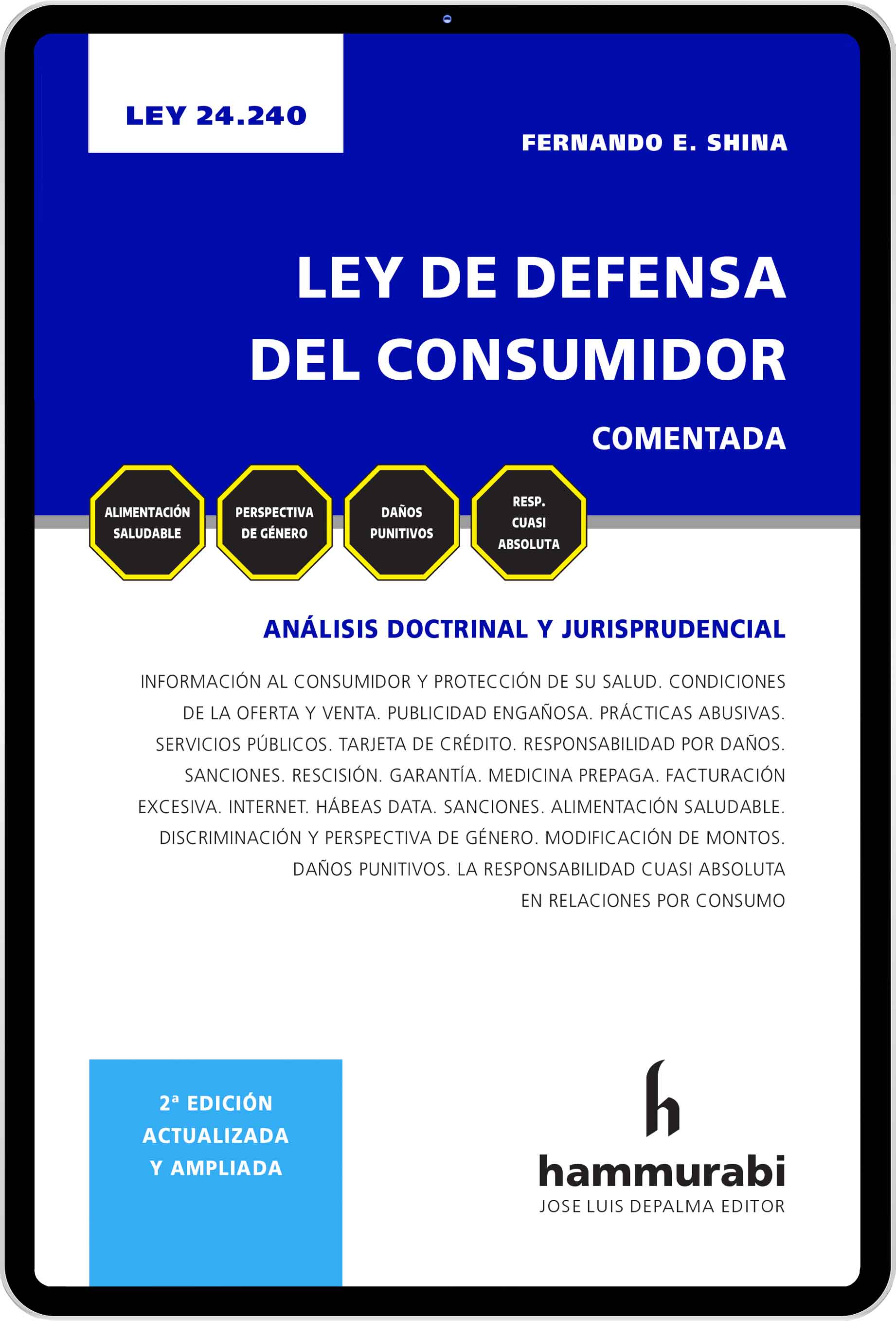 Ley de Defensa del Consumidor, 2ª ed.